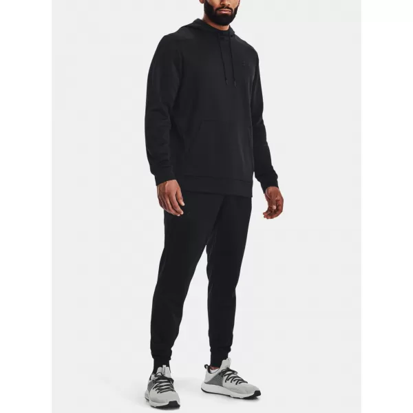  Мъжки суичър UNDER ARMOUR UA ARMOUR FLEECE HOODIE 1373353-001 ЧЕРЕН 