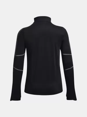 Дамска тениска UNDER ARMOUR UA TRAIN CW 1/2 ZIP 1373969-001 ЧЕРЕН