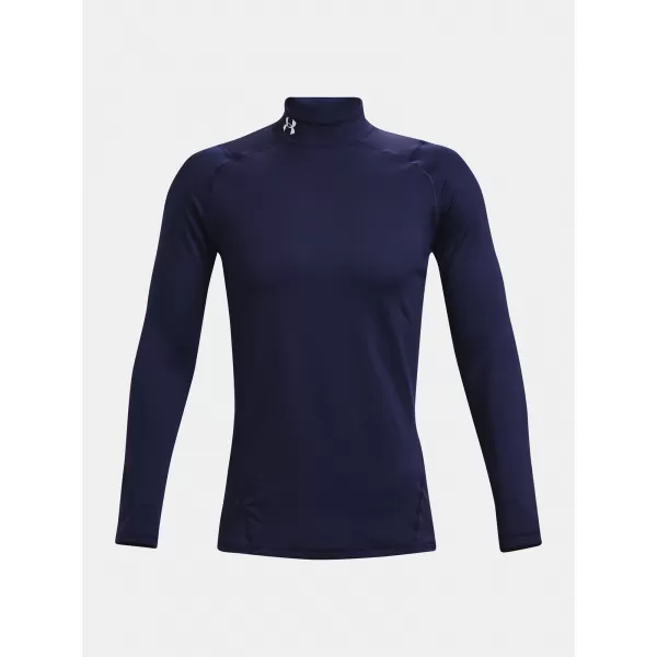  Мъжка тениска UNDER ARMOUR UA CG ARMOUR FITTED MOCK 1366066-410 СИНЬО 