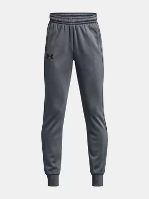 Спортни панталони за момчета UNDER ARMOUR UA ARMOUR FLEECE JOGGERS 1373543-012 СИВО
