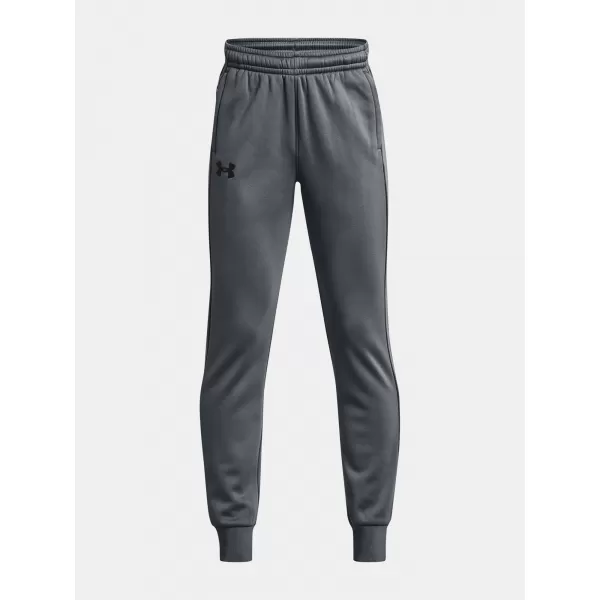  Спортни панталони за момчета UNDER ARMOUR UA ARMOUR FLEECE JOGGERS 1373543-012 СИВО 