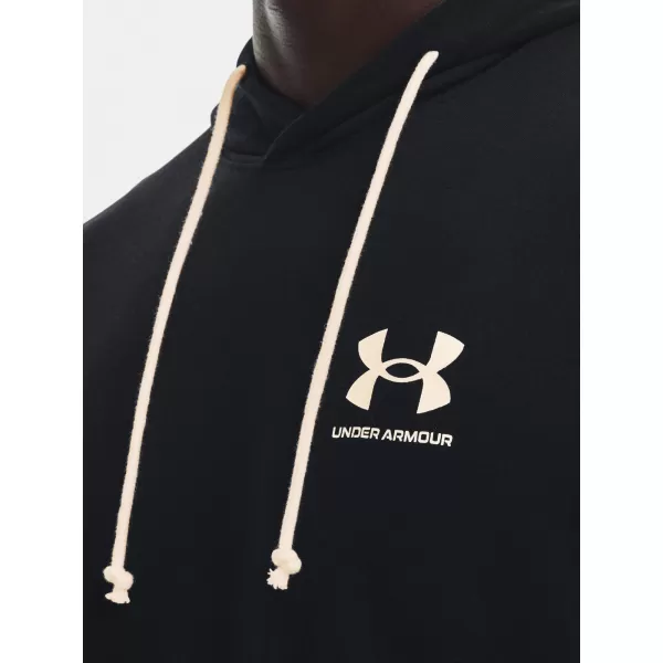 Мъжки суичър UNDER ARMOUR UA RIVAL TERRY LC HD 1370401-001 ЧЕРЕН 