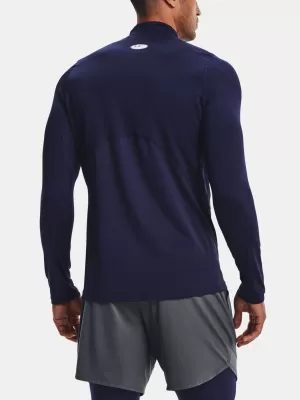 Мъжка тениска UNDER ARMOUR UA CG ARMOUR FITTED MOCK 1366066-410 СИНЬО