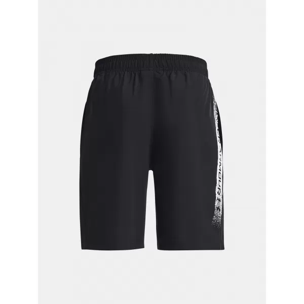  Къси панталонки за момчета UNDER ARMOUR UA WOVEN GRAPHIC SHORTS 1370178-003 ЧЕРЕН 