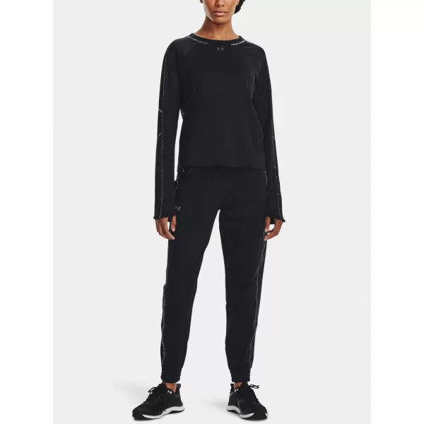  Дамска тениска UNDER ARMOUR UA TRAIN CW CREW 1373970-001 ЧЕРЕН 
