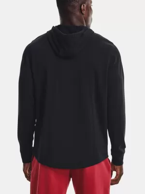 Мъжки суичър UNDER ARMOUR UA RIVAL TERRY LC HD 1370401-001 ЧЕРЕН