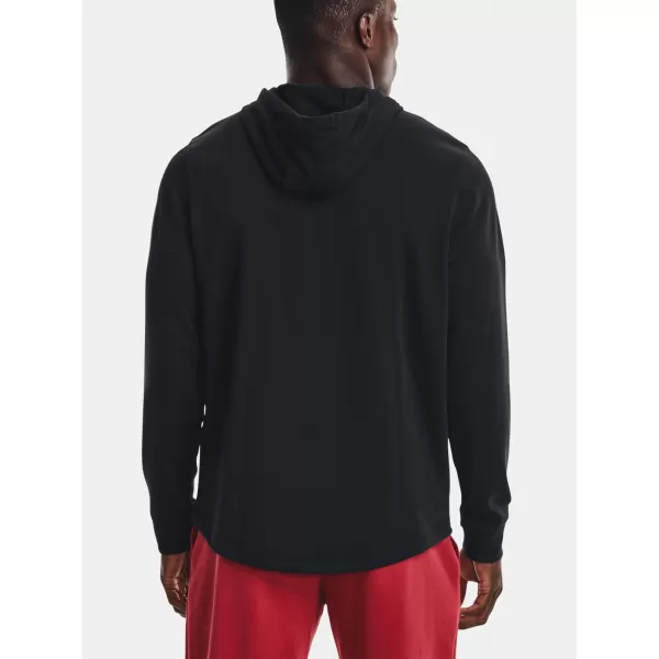  Мъжки суичър UNDER ARMOUR UA RIVAL TERRY LC HD 1370401-001 ЧЕРЕН 