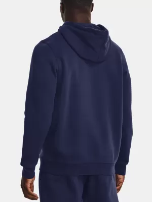 Мъжки суичър UNDER ARMOUR UA ESSENTIAL FLEECE HOODIE 1373880-410 СИНЬО