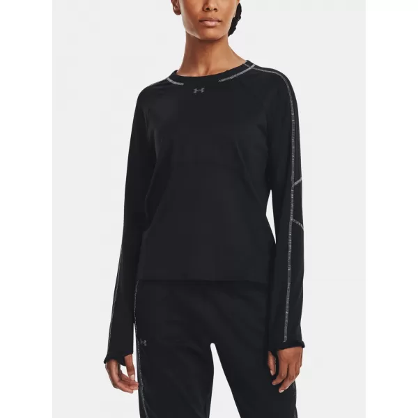  Дамска тениска UNDER ARMOUR UA TRAIN CW CREW 1373970-001 ЧЕРЕН 