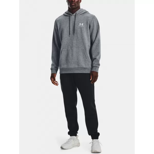  Мъжки суичър UNDER ARMOUR UA ESSENTIAL FLEECE HOODIE 1373880-012 СИВО 