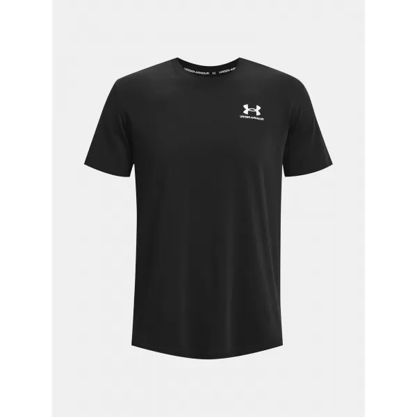  Мъжка тениска UNDER ARMOUR UA LOGO EMB HEAVYWEIGHT SS 1373997-001 ЧЕРЕН 