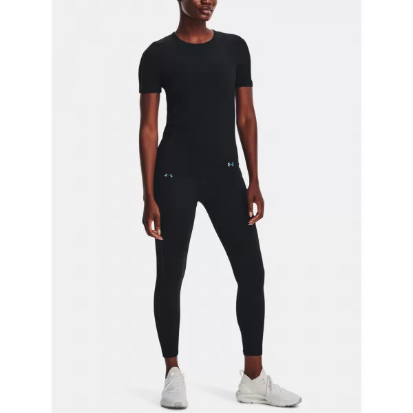  Дамски клин UNDER ARMOUR UA RUSH SEAMLESS ANKLE LEG 1373928-001 ЧЕРЕН 