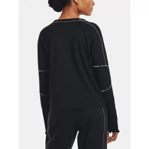  Дамска тениска UNDER ARMOUR UA TRAIN CW CREW 1373970-001 ЧЕРЕН 