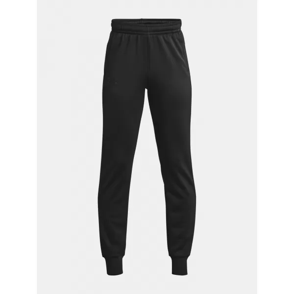  Спортни панталони за момчета UNDER ARMOUR UA ARMOUR FLEECE JOGGERS 1373543-001 ЧЕРЕН 