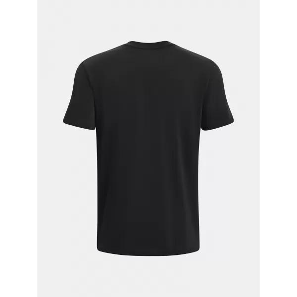  Мъжка тениска UNDER ARMOUR UA LOGO EMB HEAVYWEIGHT SS 1373997-001 ЧЕРЕН 