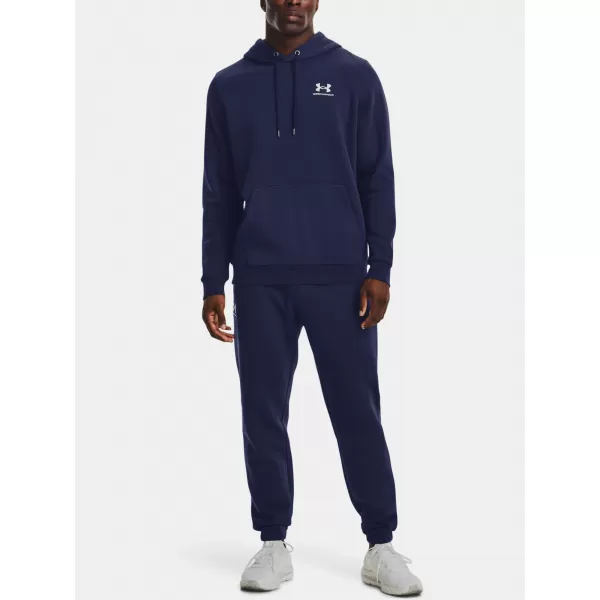  Мъжки суичър UNDER ARMOUR UA ESSENTIAL FLEECE HOODIE 1373880-410 СИНЬО 