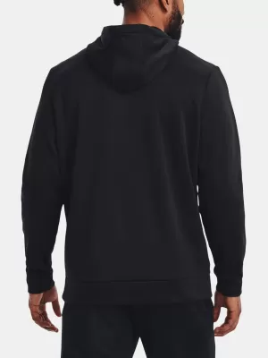 Мъжки суичър UNDER ARMOUR UA ARMOUR FLEECE HOODIE 1373353-001 ЧЕРЕН