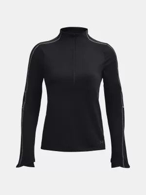 Дамска тениска UNDER ARMOUR UA TRAIN CW 1/2 ZIP 1373969-001 ЧЕРЕН