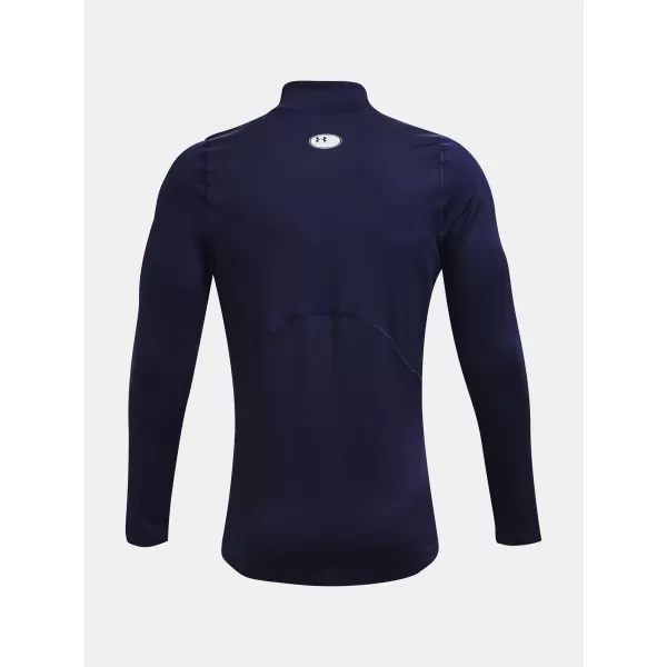  Мъжка тениска UNDER ARMOUR UA CG ARMOUR FITTED MOCK 1366066-410 СИНЬО 