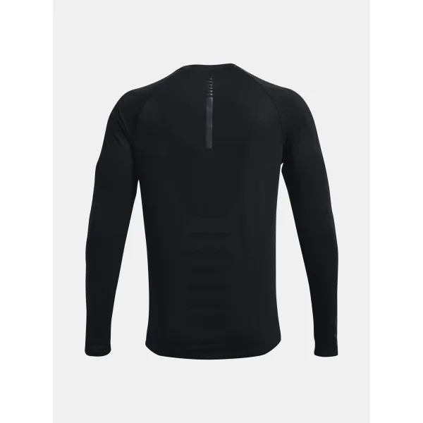  Мъжка тениска UNDER ARMOUR UA SEAMLESS RUN LS 1366500-001 ЧЕРЕН 