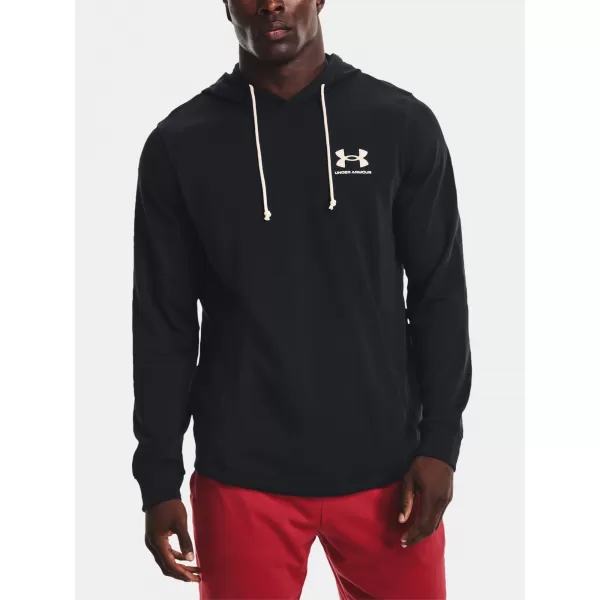  Мъжки суичър UNDER ARMOUR UA RIVAL TERRY LC HD 1370401-001 ЧЕРЕН 