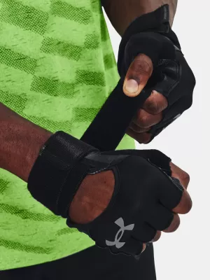 Мъжки ръкавици UNDER ARMOUR M'S WEIGHTLIFTING GLOVES 1369830-001 ЧЕРЕН