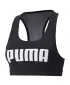 Дамски сутиен PUMA MID IMPACT 4KEEPS GRAPHIC BRA PM 520306-91 ЧЕРЕН