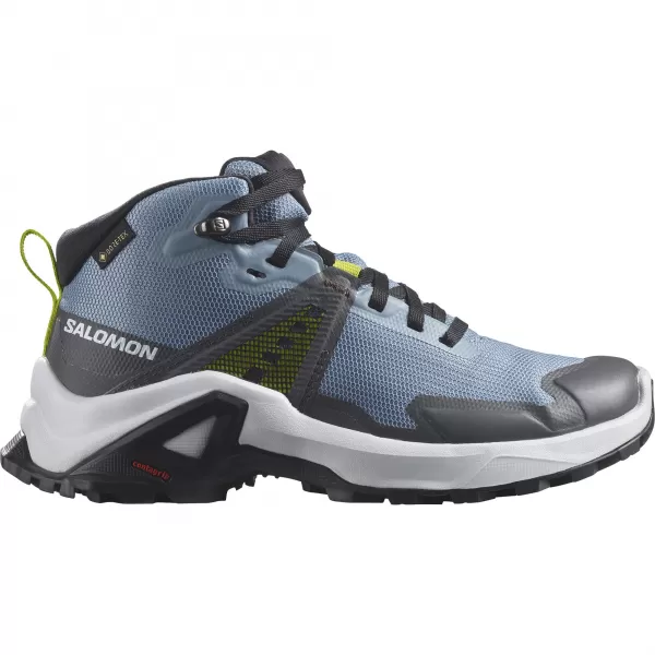  Детски обувки SALOMON X RAISE MID GORE-TEX L47071600 ИЗБЛЕДНЯЛ ДЕНИМ/ИНДИГО ОВЕСАРКА/КИСЕЛА ВАР 