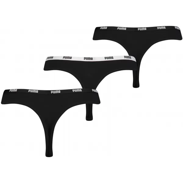  Дамски бикини PUMA STRING 3P PACK 90759002 ЧЕРЕН 