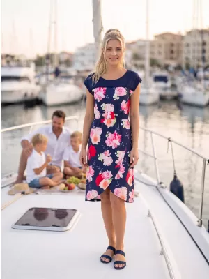 Рокля KIXMI PENIE ТЪМНО СИНЬО