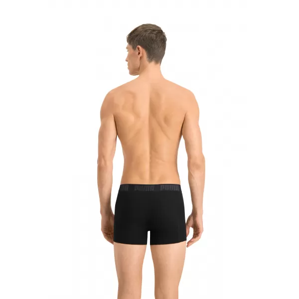  Мъжки боксерки PUMA BASIC BOXER 2P 88886958 ЧЕРНО/ЧЕРНО 