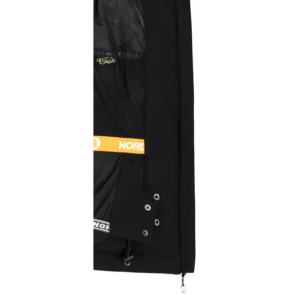  Дамско ски яке NORDBLANC SNOW-SQUALL NBWJL7753 ЧЕРЕН 