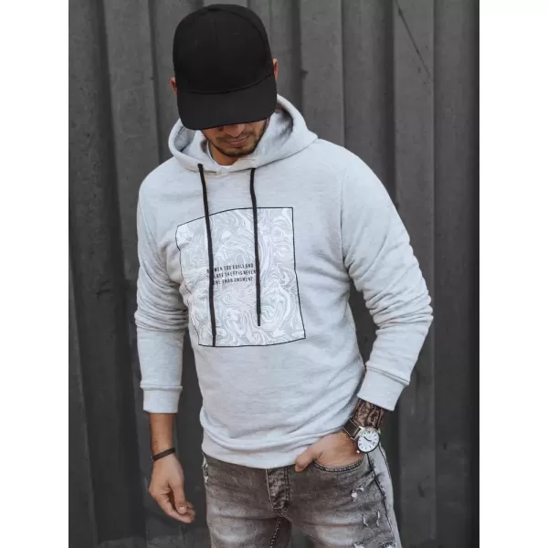  Мъжки суичър DSTREET BX5468 СИВО 