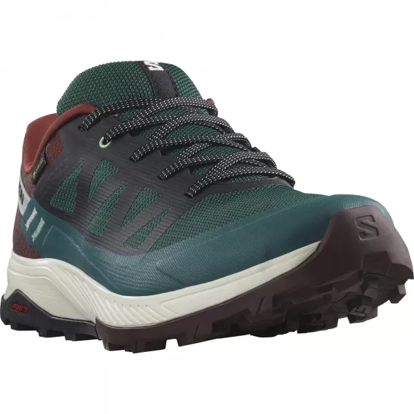  Мъжки обувки SALOMON OUTRISE GORE-TEX L47142100 ПОНДЕРОЗА БОР/ГОРЧИВ ШОКОЛАД/ВАНИЛОВ ЛЕД 