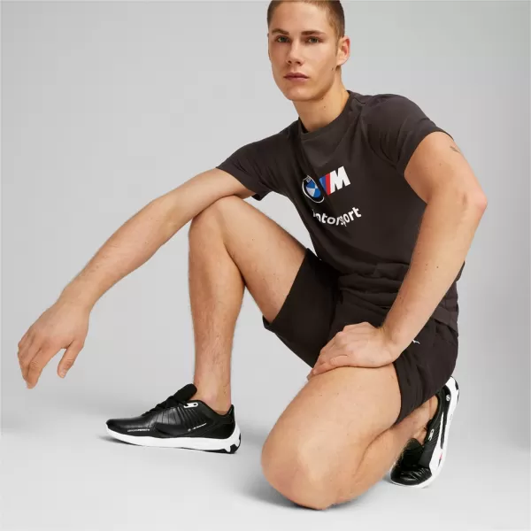  Мъжка тениска PUMA BMW MMS ESS LOGO TEE 538148-01 ЧЕРЕН 