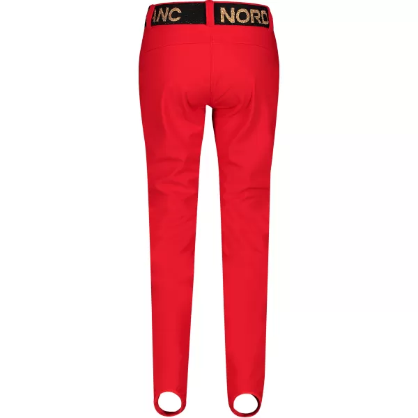  Дамски софтшел ски панталон NORDBLANC FULLCOVER NBWPL7729 ЧЕРВЕНО 