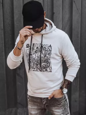 Мъжки суичър DSTREET BX5469 БЕЖОВО