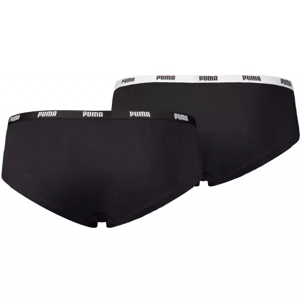  Дамски бикини PUMA WOMEN HIPSTER 2P PACK 90785203 ЧЕРЕН 