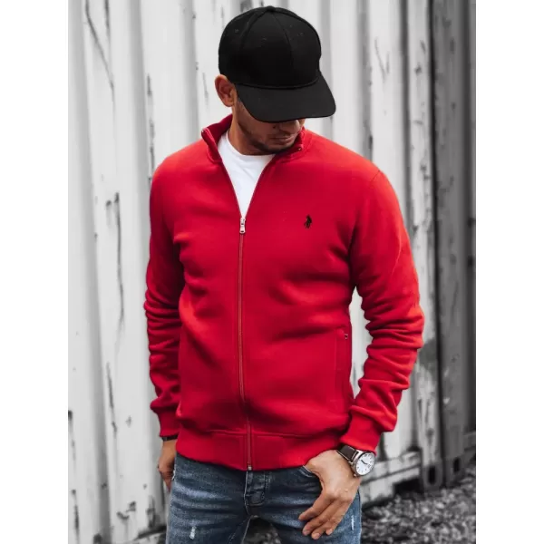  Мъжки суичър DSTREET BX5496 БУРГУНДИЯ 