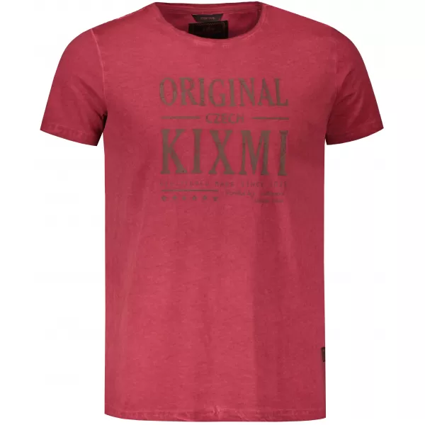  Мъжка тениска KIXMI PELTON БОРДО 