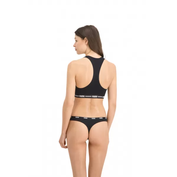  Дамски бикини PUMA STRING 3P PACK 90759002 ЧЕРЕН 