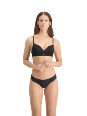 Бикини PUMA WOMEN SEAMLESS STRING 2P PACK 93502201 ЧЕРНО