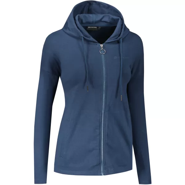  Дамска суитчър ALPINE PRO DEGREVA LSWY406 СИНЬО 