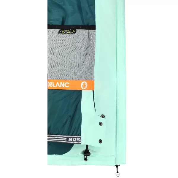  Дамско ски яке NORDBLANC SNOW-SQUALL NBWJL7753 ЗЕЛЕНО 