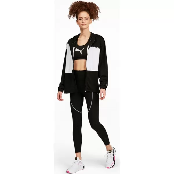  Дамски сутиен PUMA MID IMPACT 4KEEPS GRAPHIC BRA PM 520306-90 ЧЕРЕН 