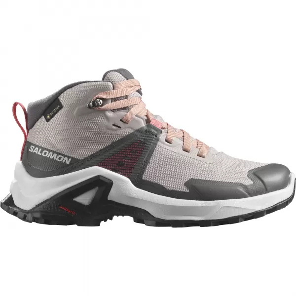  Детски обувки SALOMON X RAISE MID GORE-TEX L47071500 ПЕПЕЛ ОТ РОЗИ/ПРАСКОВА БЕЖОВО/ЧАЕНА РОЗА 