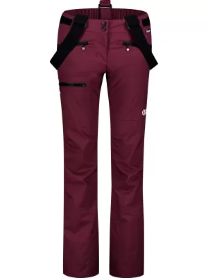 Дамски ски панталони NORDBLANC SNOWBALL NBWP7769 БОРДО