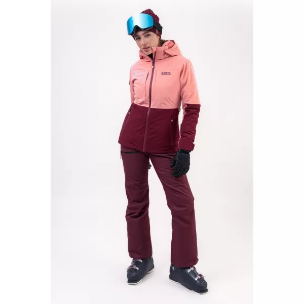  Дамски ски панталони NORDBLANC SNOWBALL NBWP7769 БОРДО 