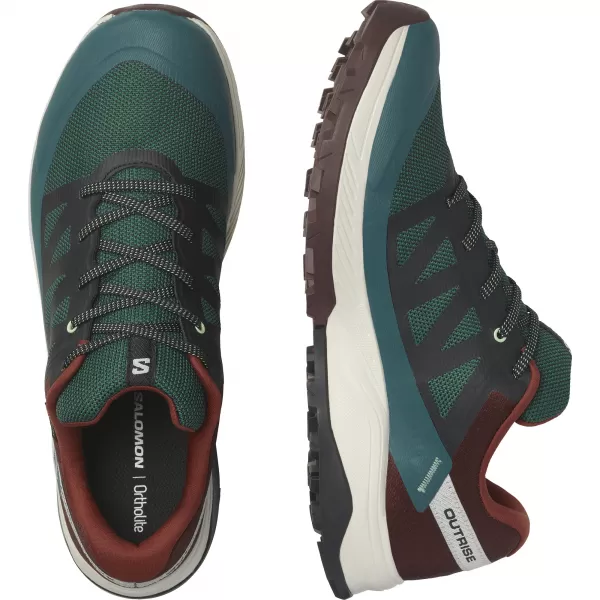  Мъжки обувки SALOMON OUTRISE GORE-TEX L47142100 ПОНДЕРОЗА БОР/ГОРЧИВ ШОКОЛАД/ВАНИЛОВ ЛЕД 