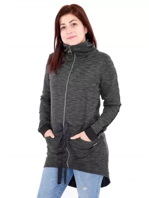 Дамски суичър ALTISPORT AGNES ЧЕРЕН